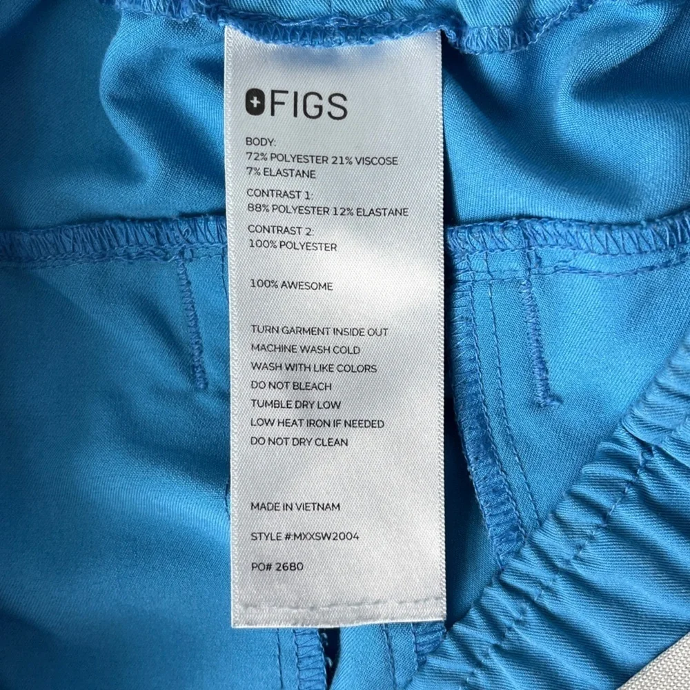 FIGS Men’s Tansen Jogger Royal Blue Scrub Pants